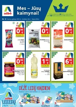 AIBĖ akcijų leidinys Nr. 12