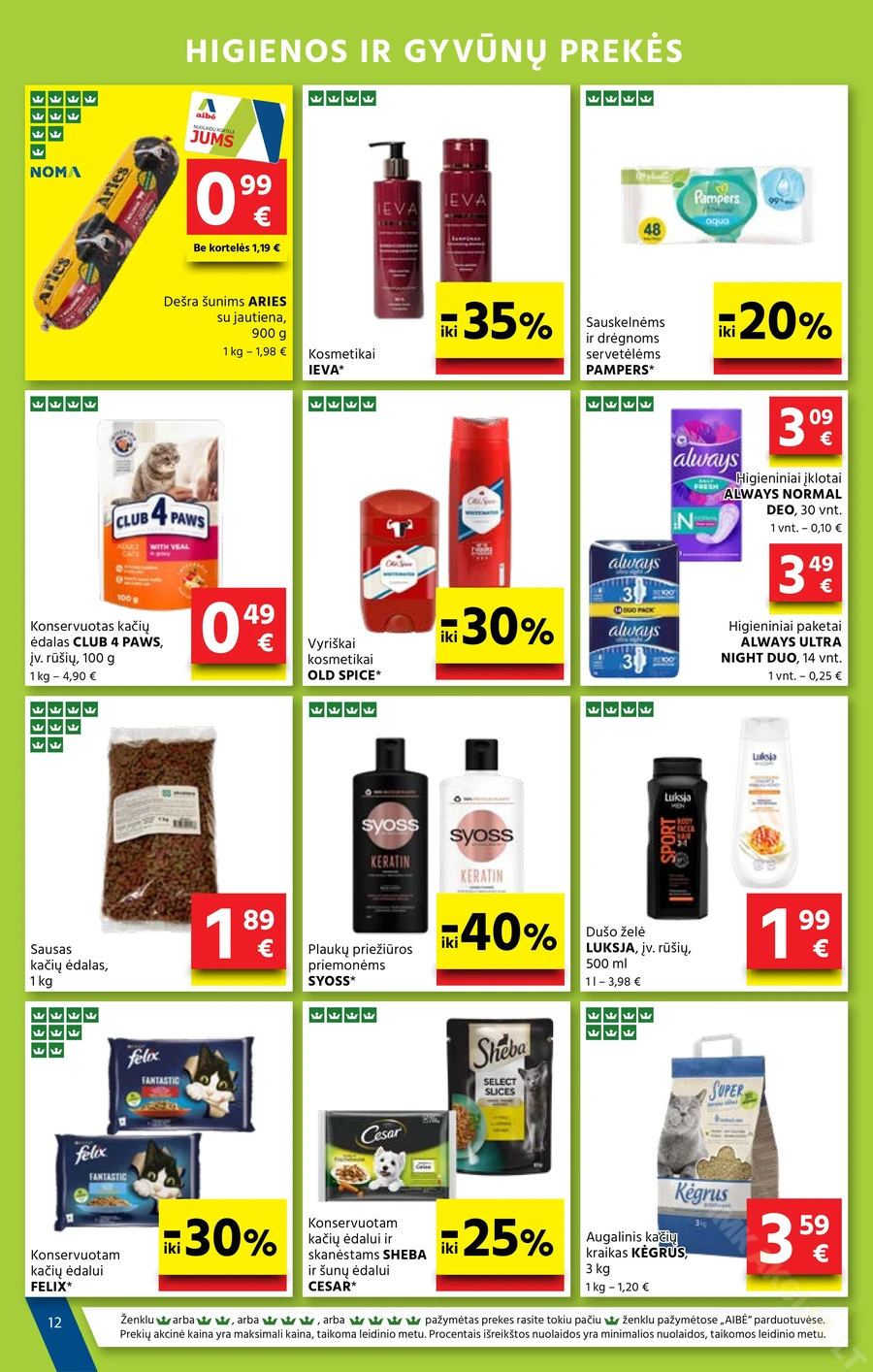 AIBĖ akcijų leidinys Nr. 17 puslapis 12