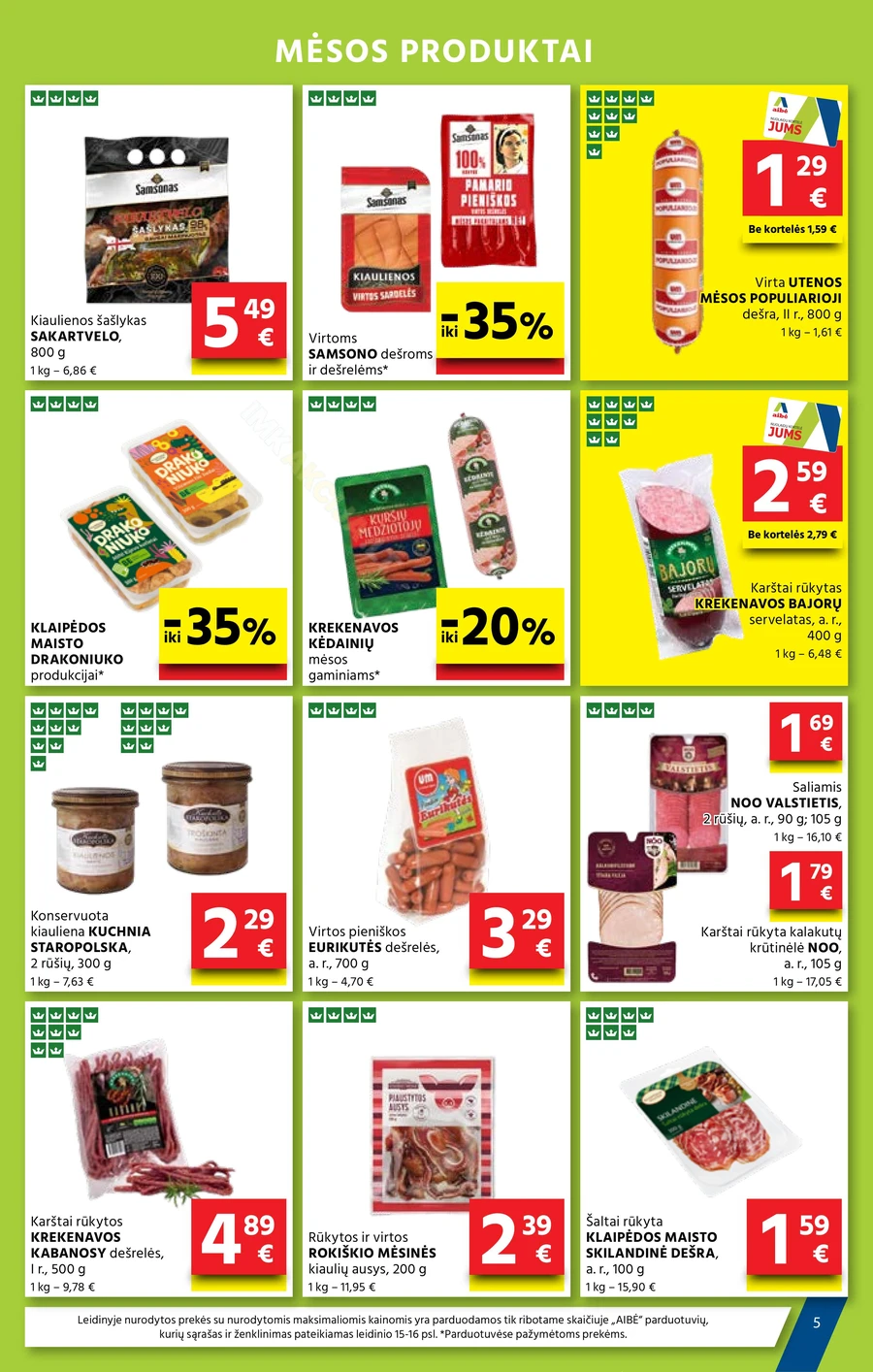 AIBĖ akcijų leidinys Nr. 17 puslapis 5