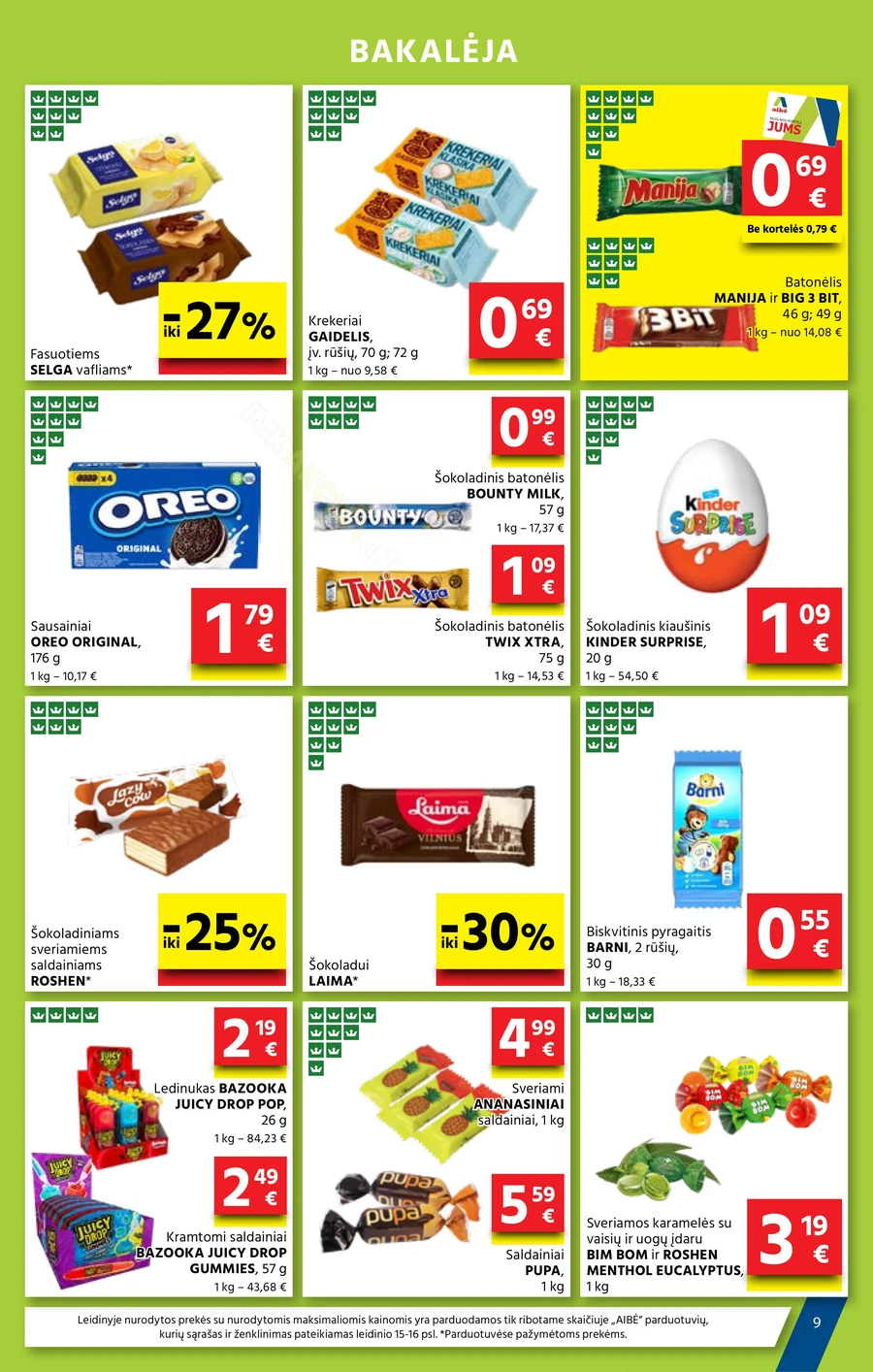 AIBĖ akcijų leidinys Nr. 17 puslapis 9