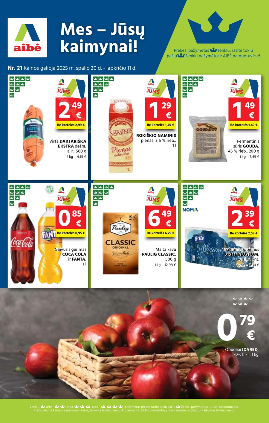 AIBĖ akcijų leidinys Nr. 21 puslapis 1