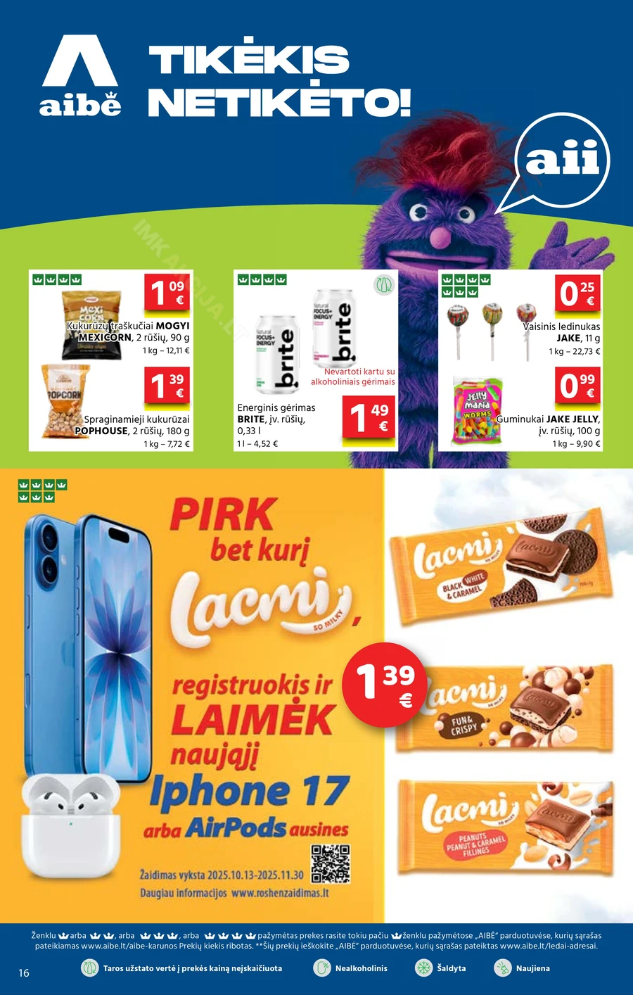 AIBĖ akcijų leidinys Nr. 21 puslapis 16