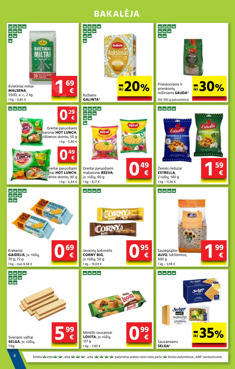 AIBĖ akcijų leidinys Nr. 21 puslapis 8