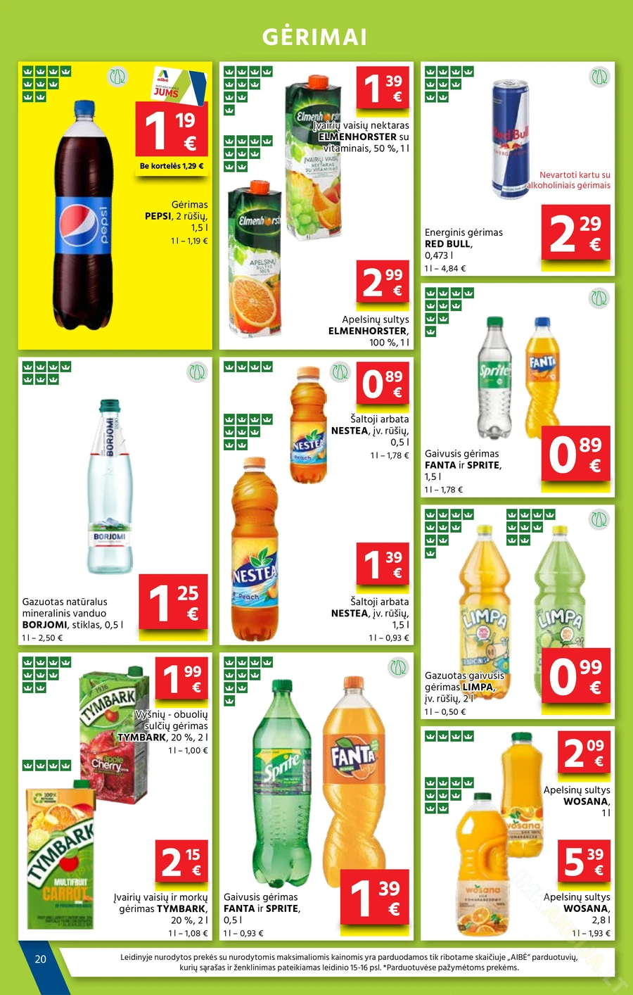 AIBĖ akcijų leidinys Nr. 23 puslapis 20