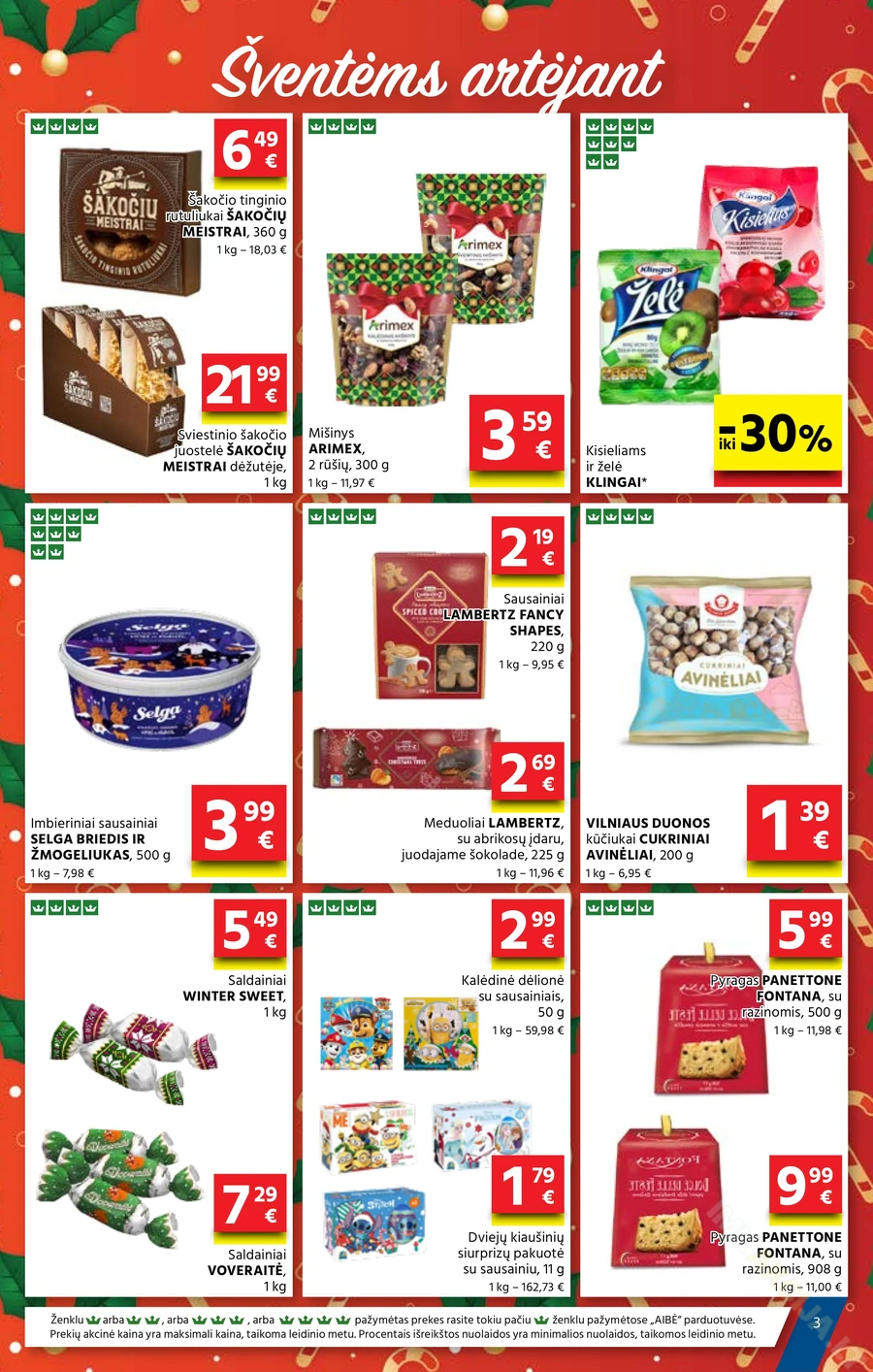 AIBĖ akcijų leidinys Nr. 23 puslapis 3