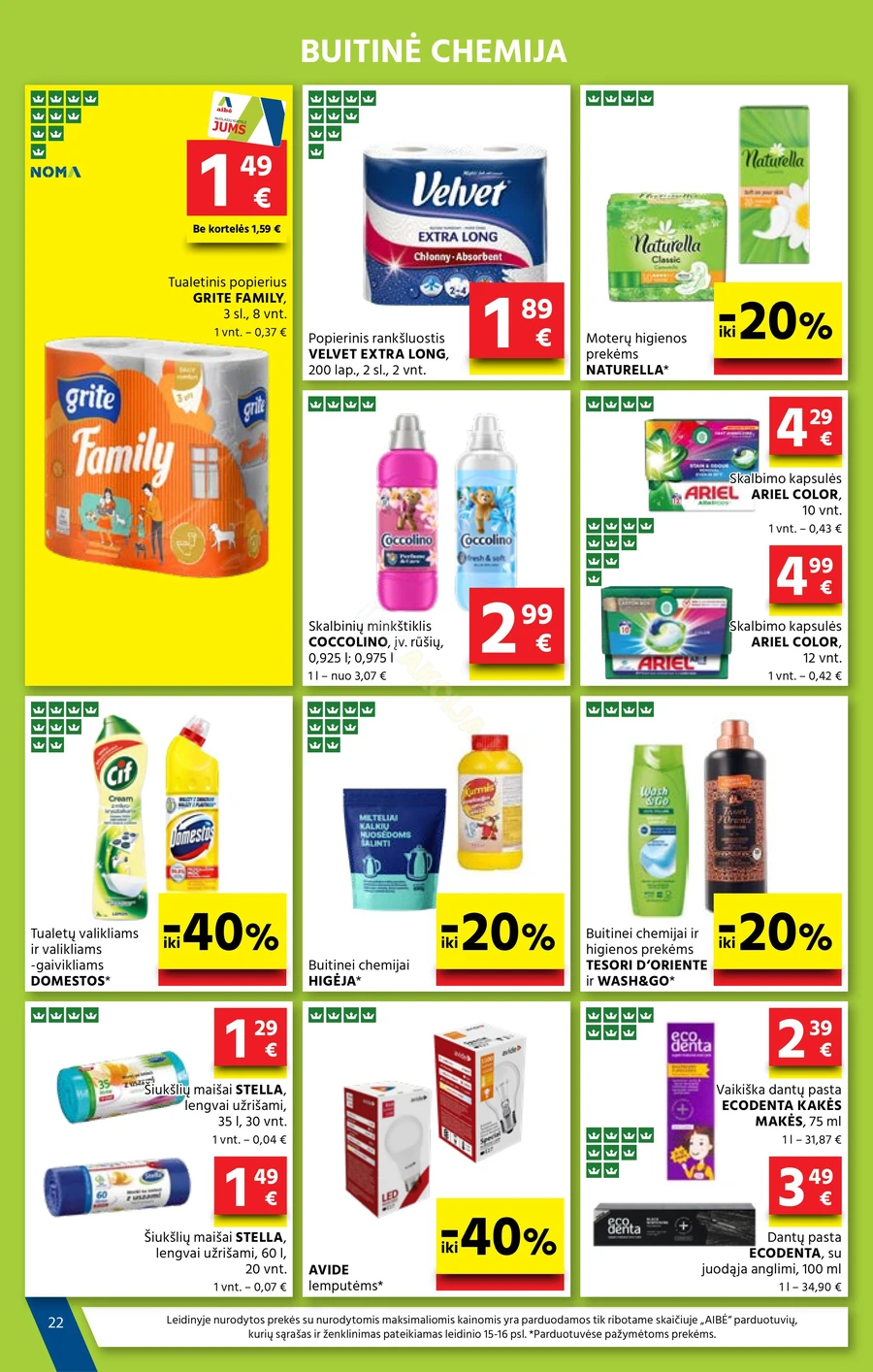 AIBĖ akcijų leidinys Nr. 23 puslapis 22