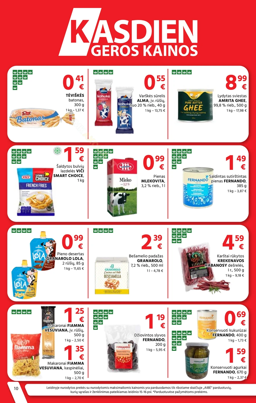 AIBĖ akcijų leidinys Nr. 23 puslapis 10