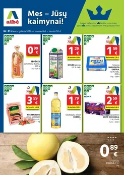 AIBĖ akcijų leidinys Nr. 1