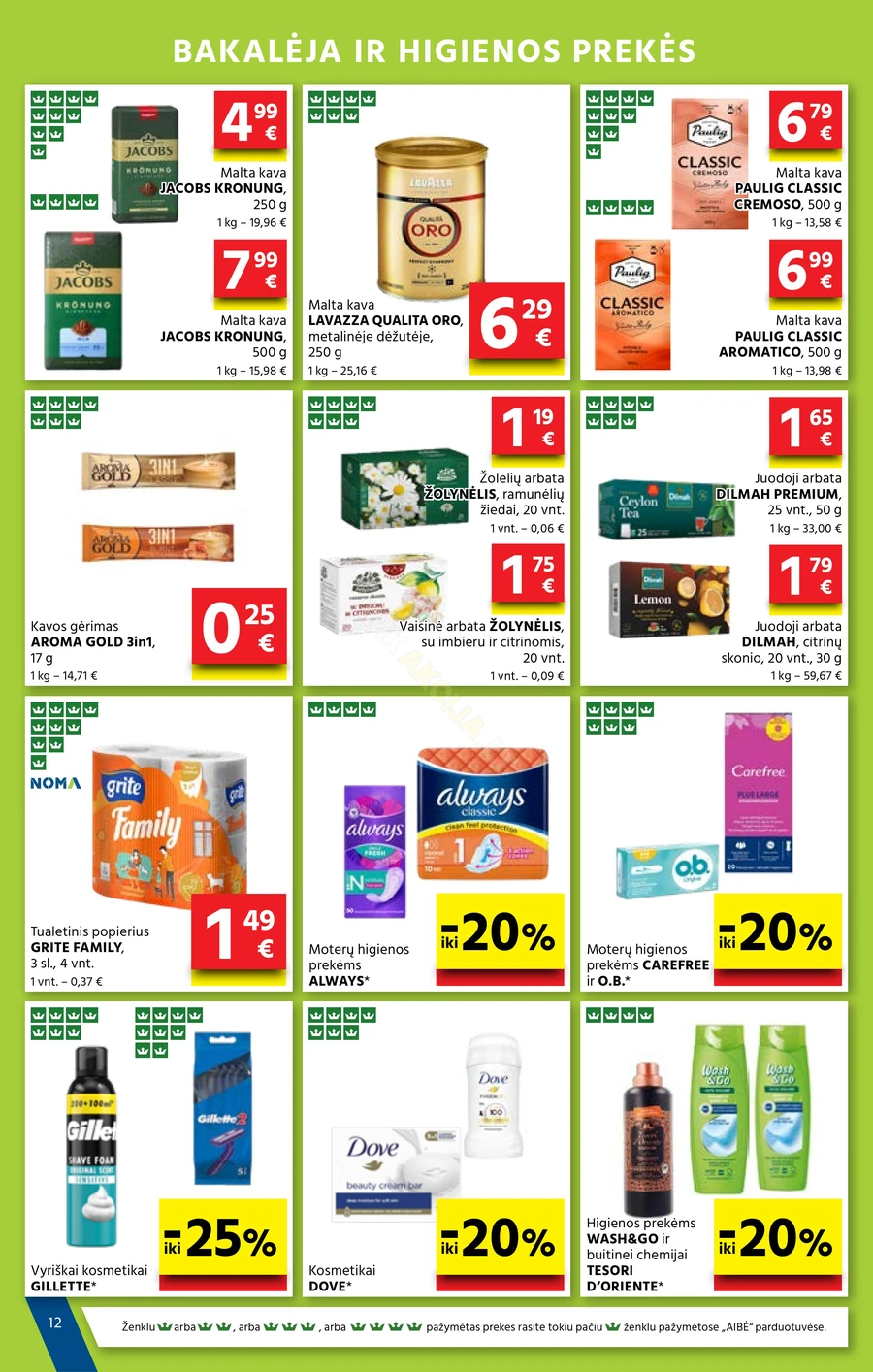 AIBĖ akcijų leidinys Nr. 2 puslapis 12