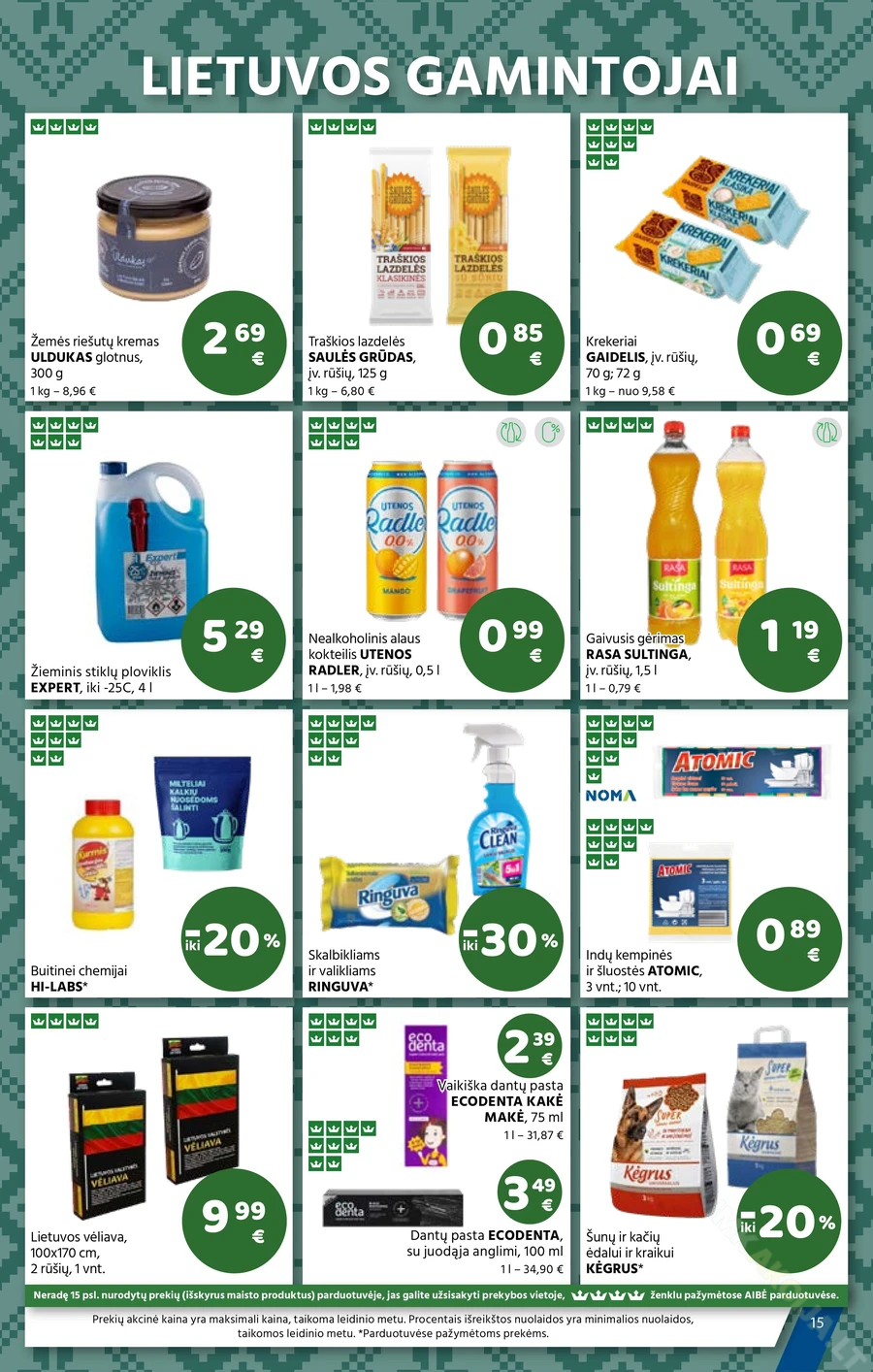 AIBĖ akcijų leidinys Nr. 2 puslapis 15