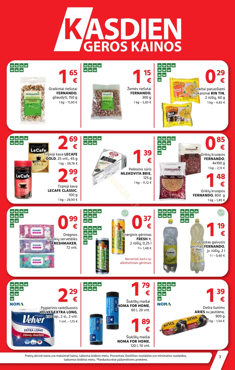 AIBĖ akcijų leidinys Nr. 2 puslapis 3