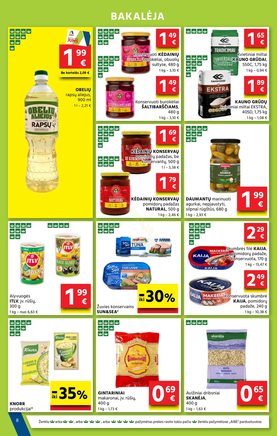 AIBĖ akcijų leidinys Nr. 2 puslapis 8