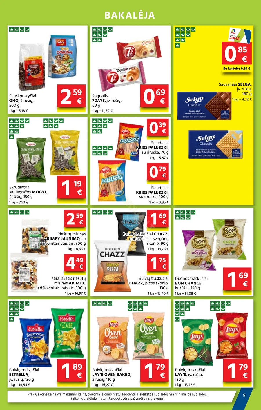 AIBĖ akcijų leidinys Nr. 2 puslapis 9