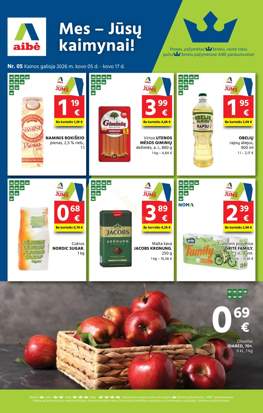 AIBĖ akcijų leidinys Nr. 5 puslapis 1