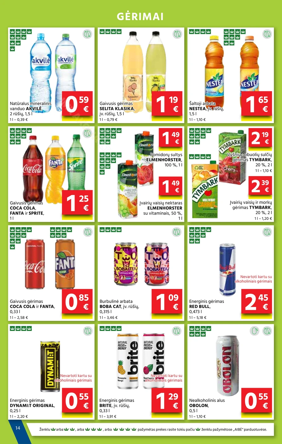 AIBĖ akcijų leidinys Nr. 5 puslapis 14