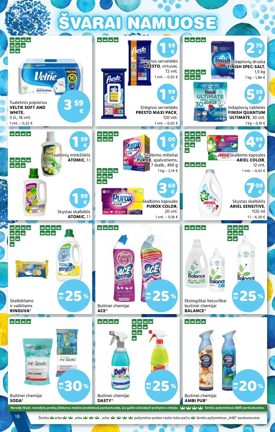 AIBĖ akcijų leidinys Nr. 5 puslapis 18