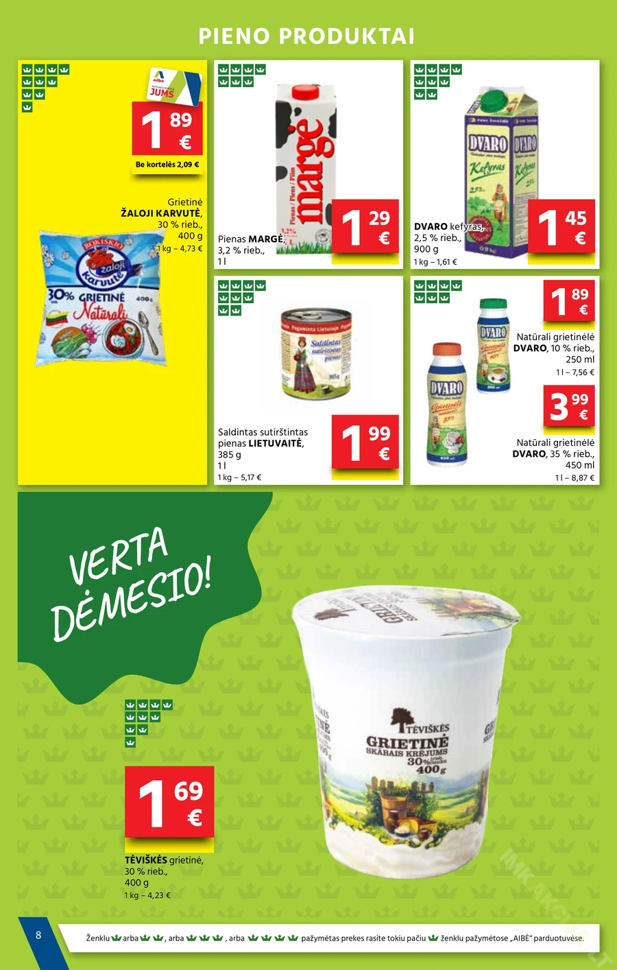 AIBĖ akcijų leidinys Nr. 5 puslapis 8