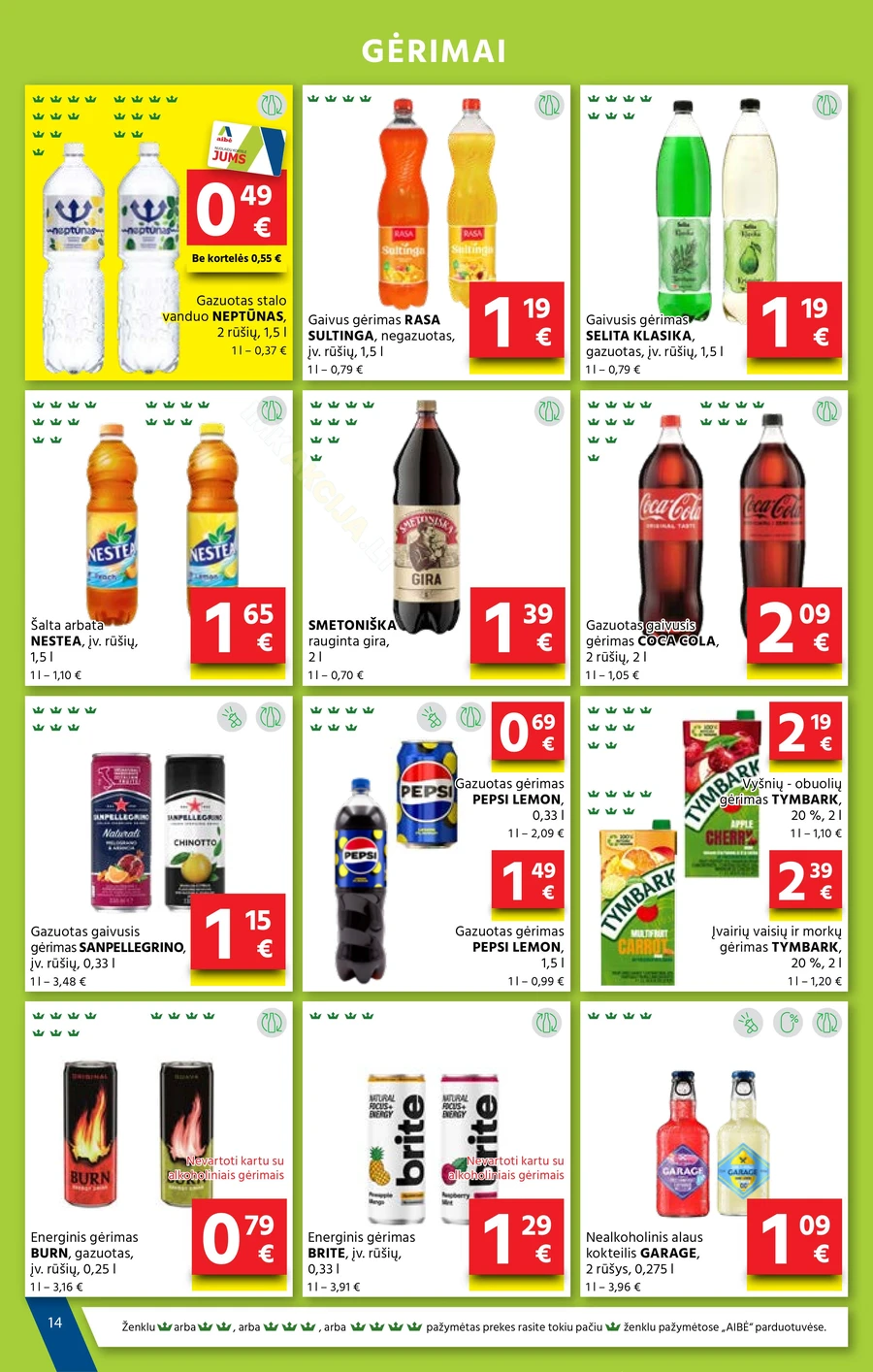 AIBĖ akcijų leidinys Nr. 8 puslapis 14