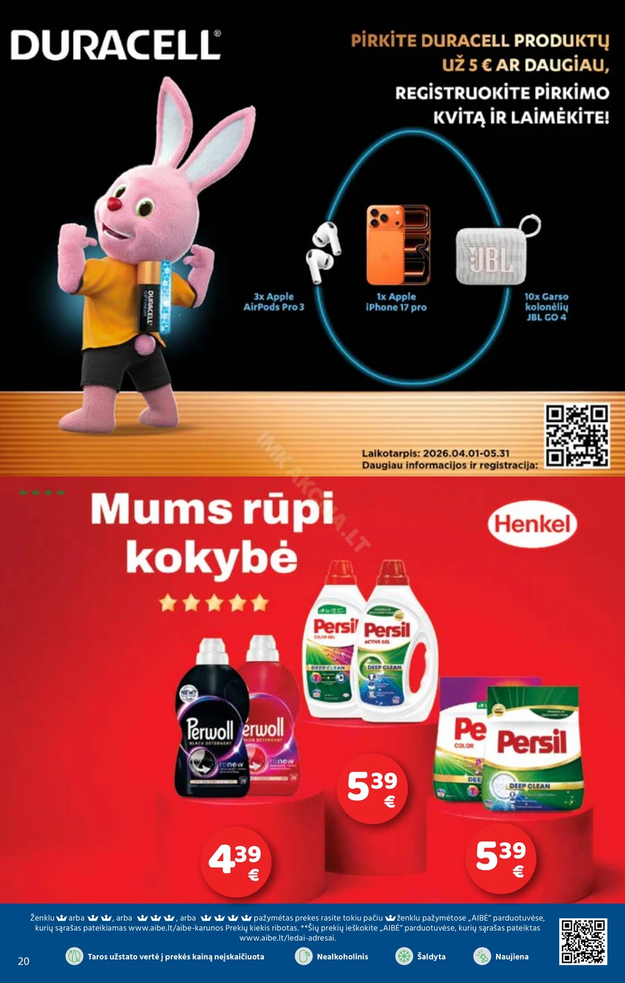 AIBĖ akcijų leidinys Nr. 8 puslapis 20