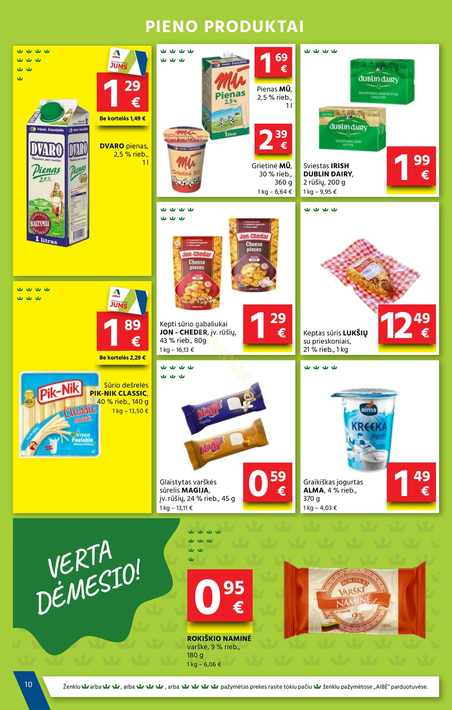 AIBĖ akcijų leidinys Nr. 8 puslapis 10