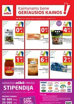 AIBĖ akcijų leidinys Nr. 9
