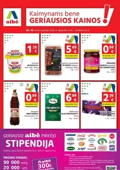 AIBĖ akcijų leidinys Nr. 10