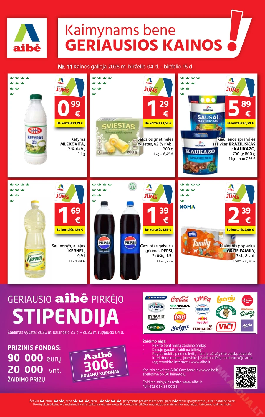 AIBĖ akcijų leidinys Nr. 11 puslapis 1