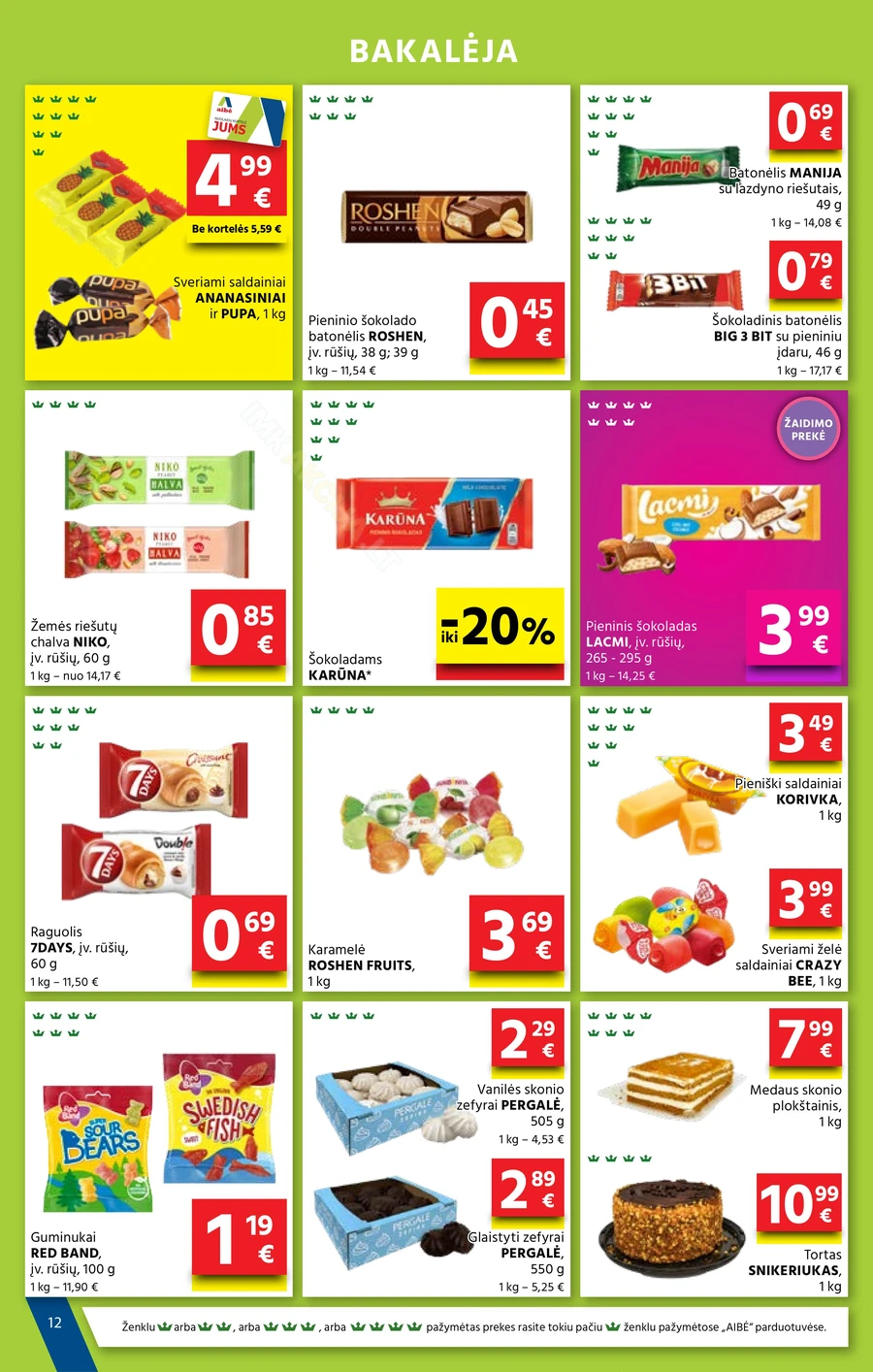 AIBĖ akcijų leidinys Nr. 11 puslapis 12