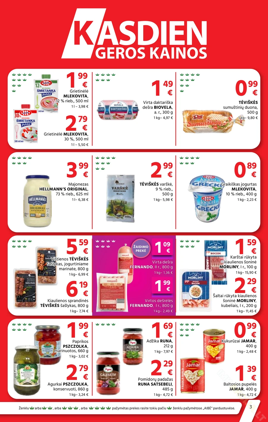 AIBĖ akcijų leidinys Nr. 11 puslapis 3