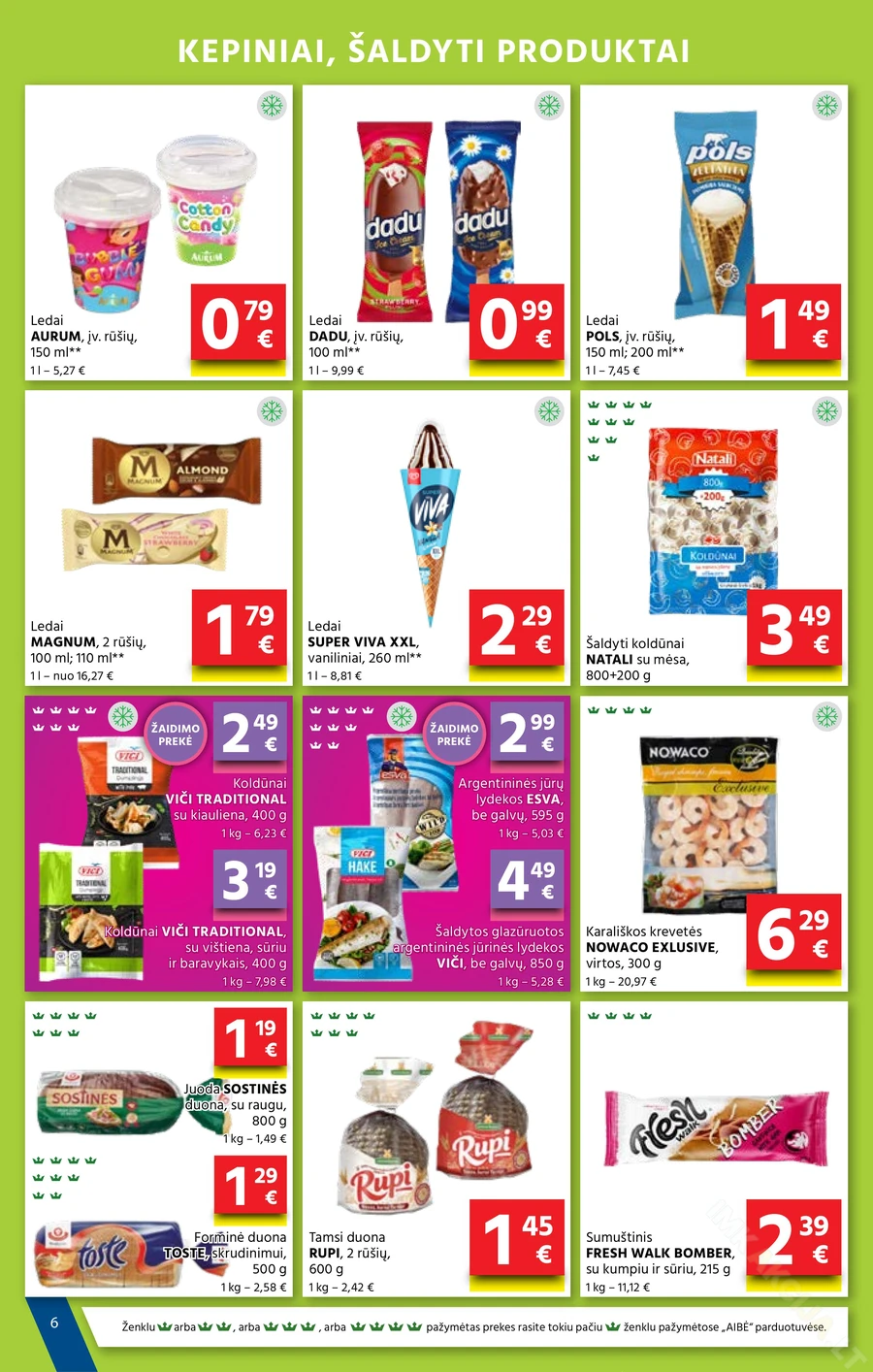 AIBĖ akcijų leidinys Nr. 11 puslapis 6