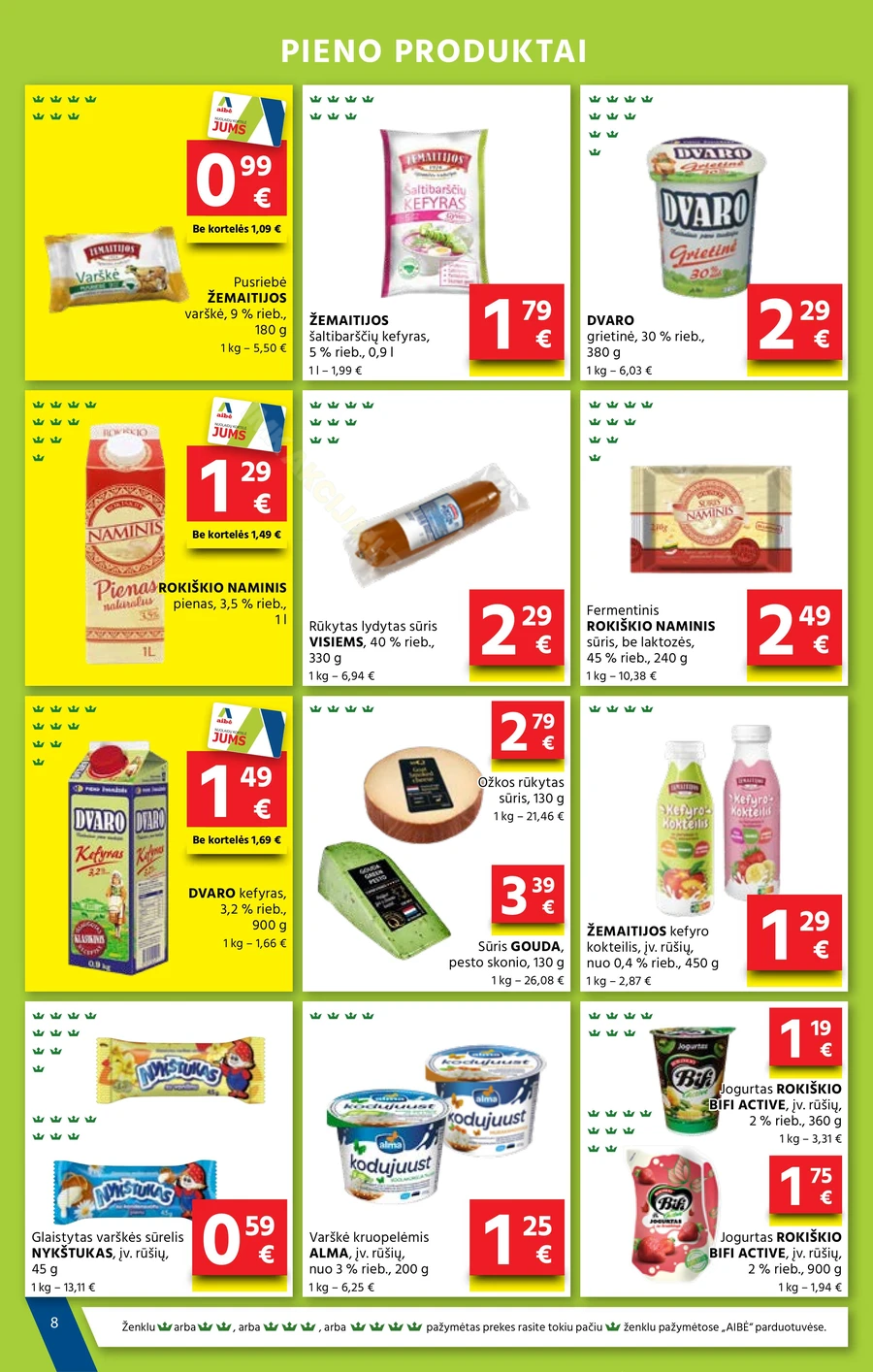 AIBĖ akcijų leidinys Nr. 11 puslapis 8