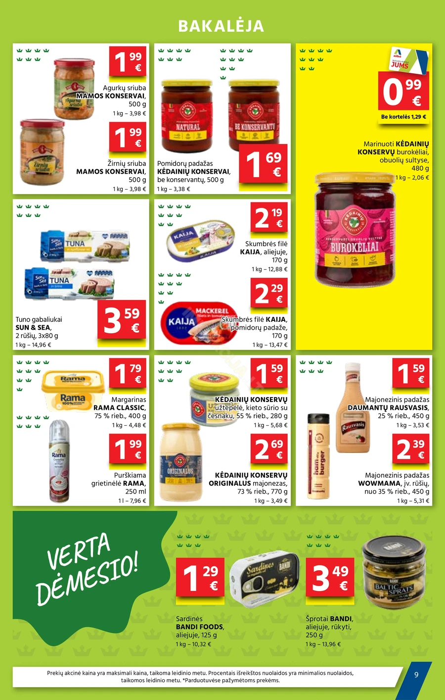 AIBĖ akcijų leidinys Nr. 11 puslapis 9