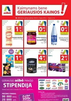 AIBĖ akcijų leidinys Nr. 13