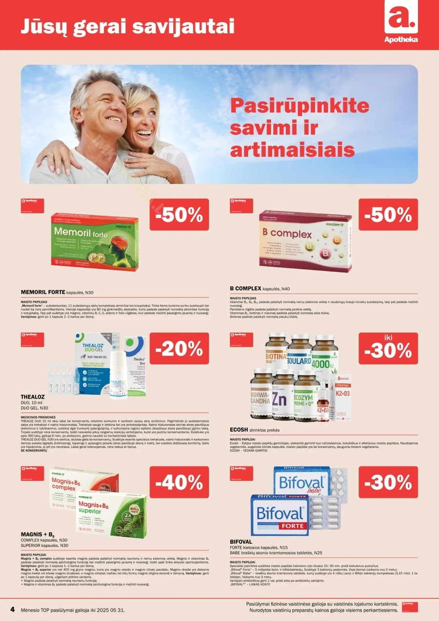 APOTHEKA akcijų leidinys puslapis 4