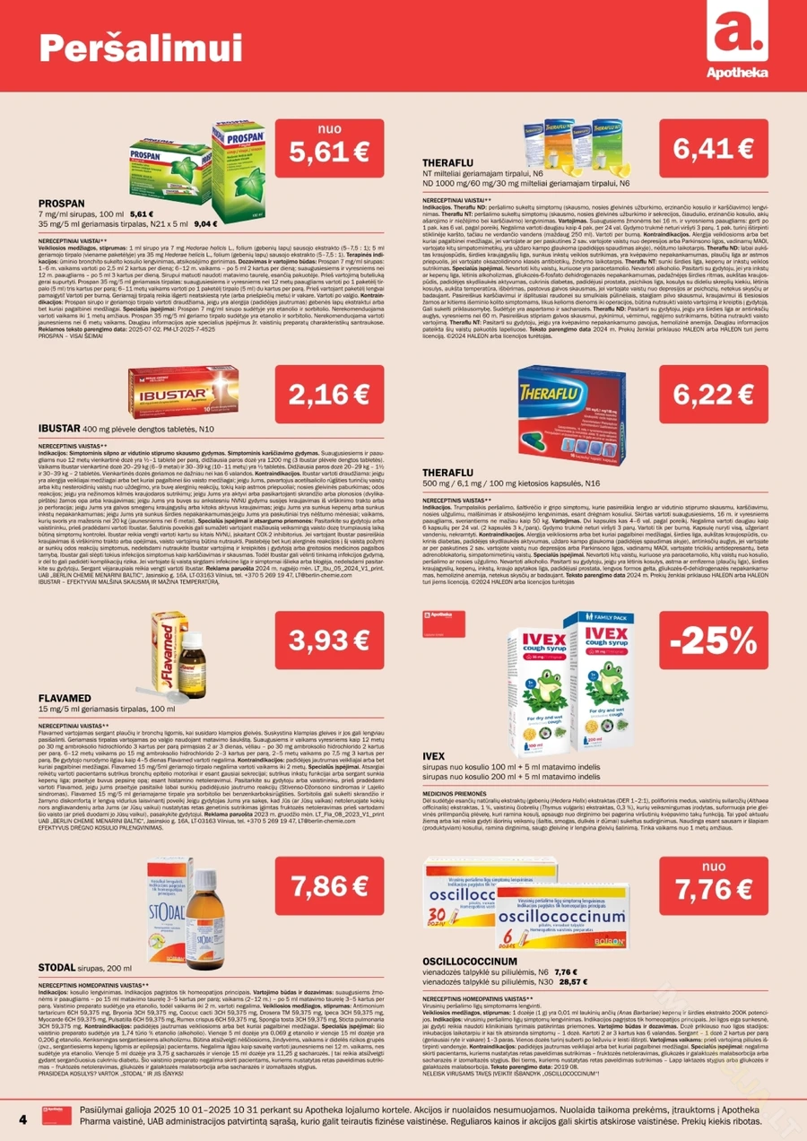 APOTHEKA akcijų leidinys puslapis 4