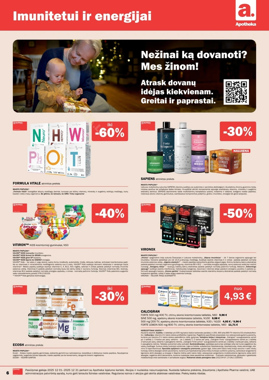 APOTHEKA akcijų leidinys puslapis 6