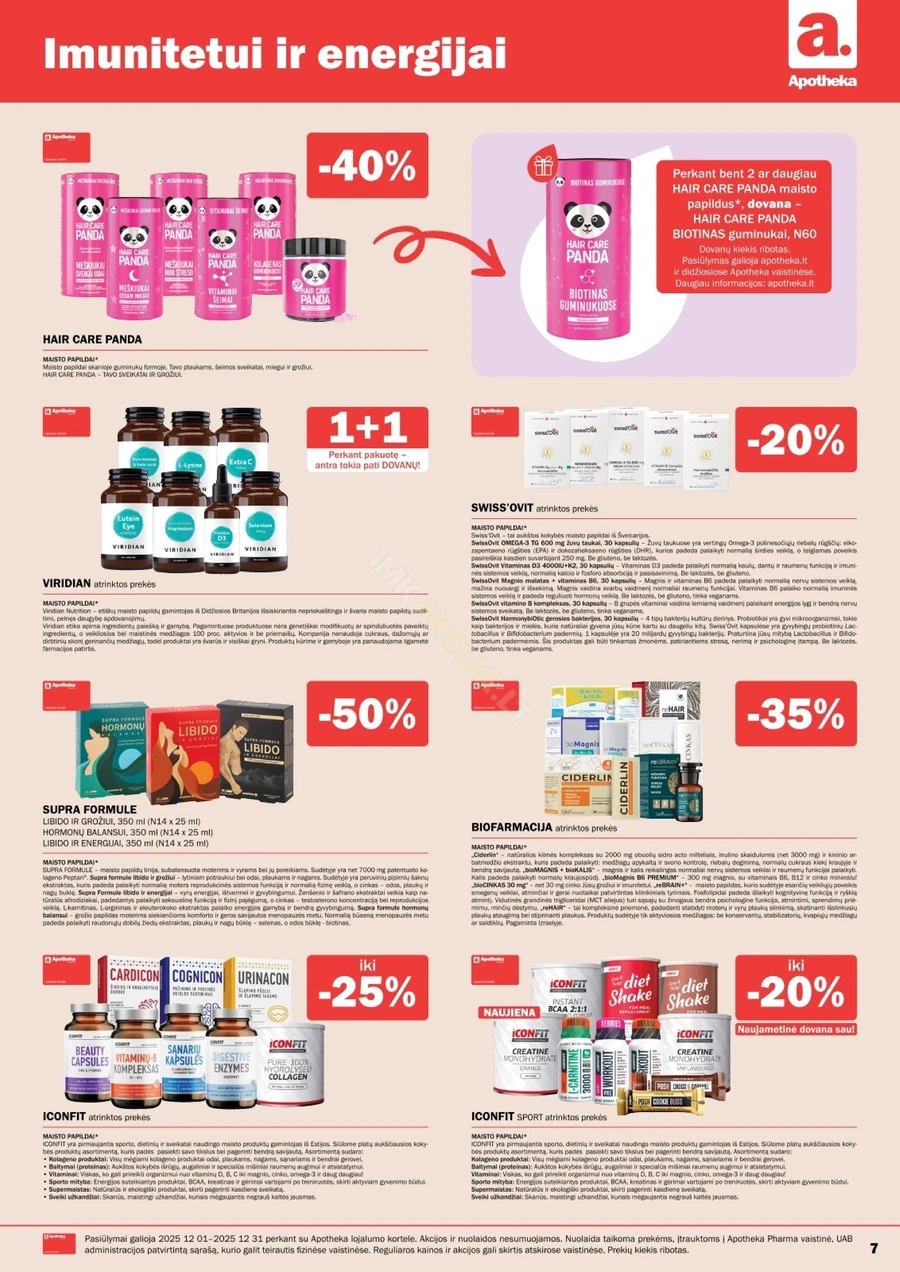 APOTHEKA akcijų leidinys puslapis 7