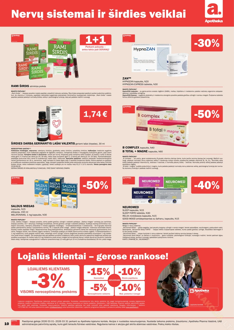 APOTHEKA akcijų leidinys puslapis 10