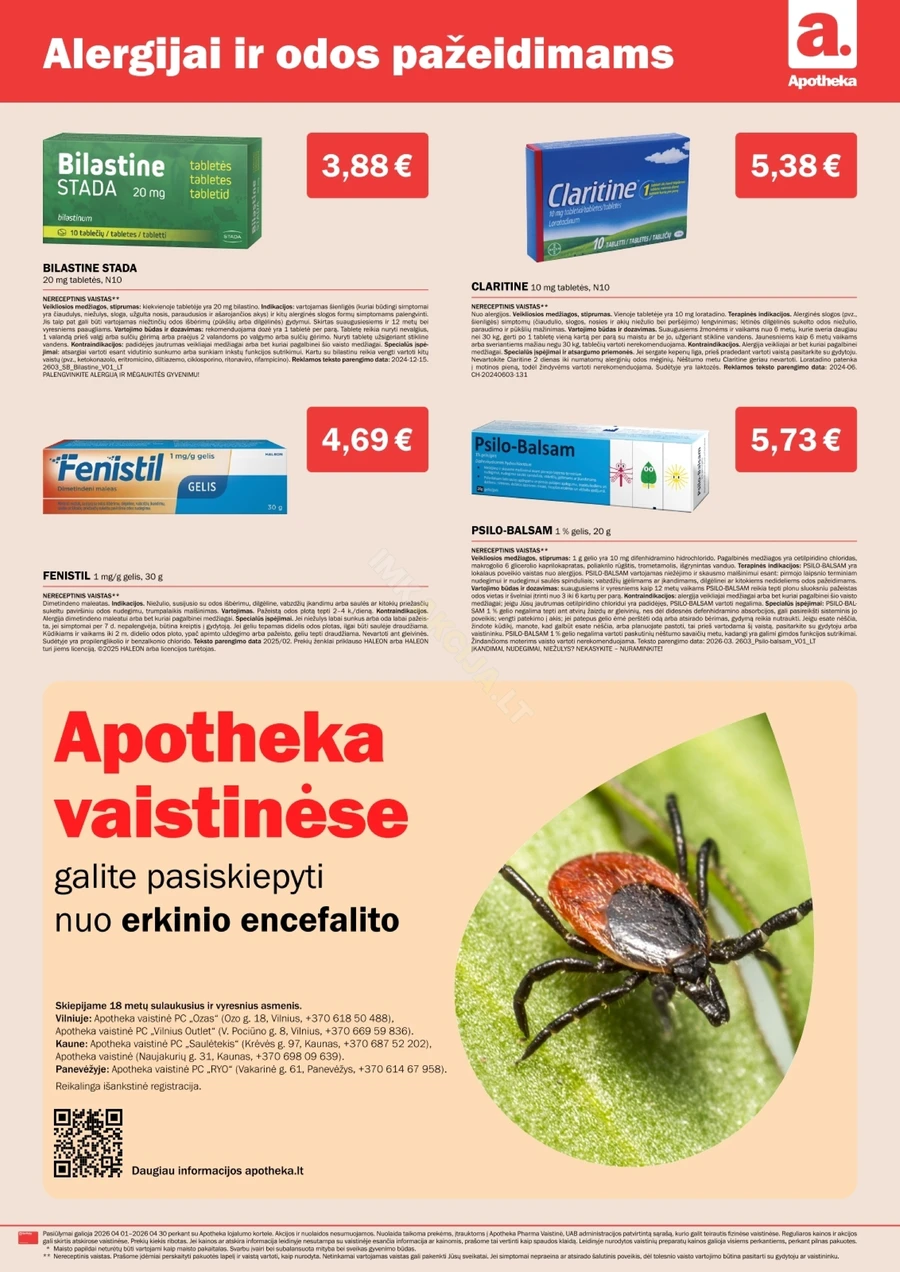 APOTHEKA akcijų leidinys puslapis 12