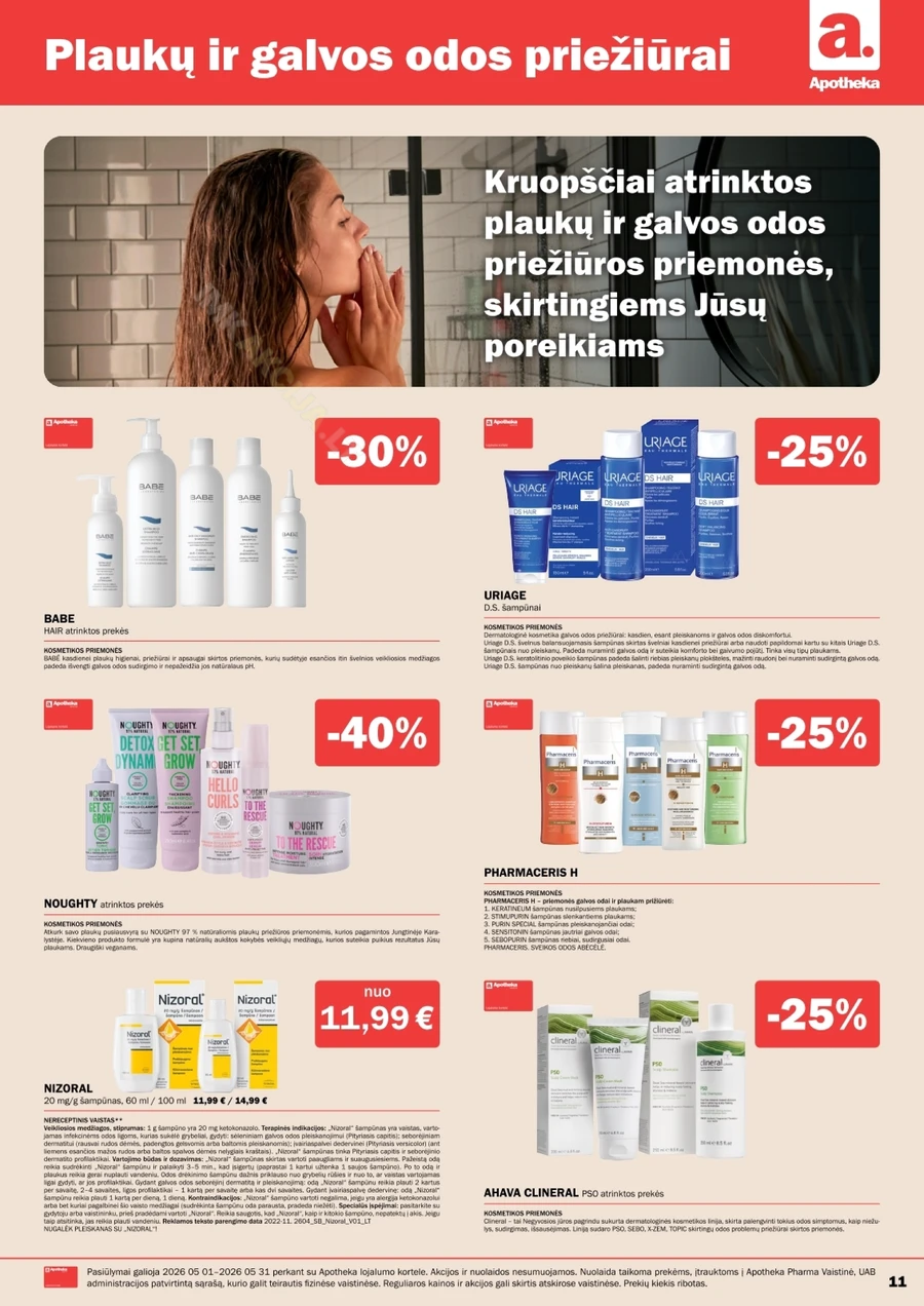 APOTHEKA akcijų leidinys puslapis 11