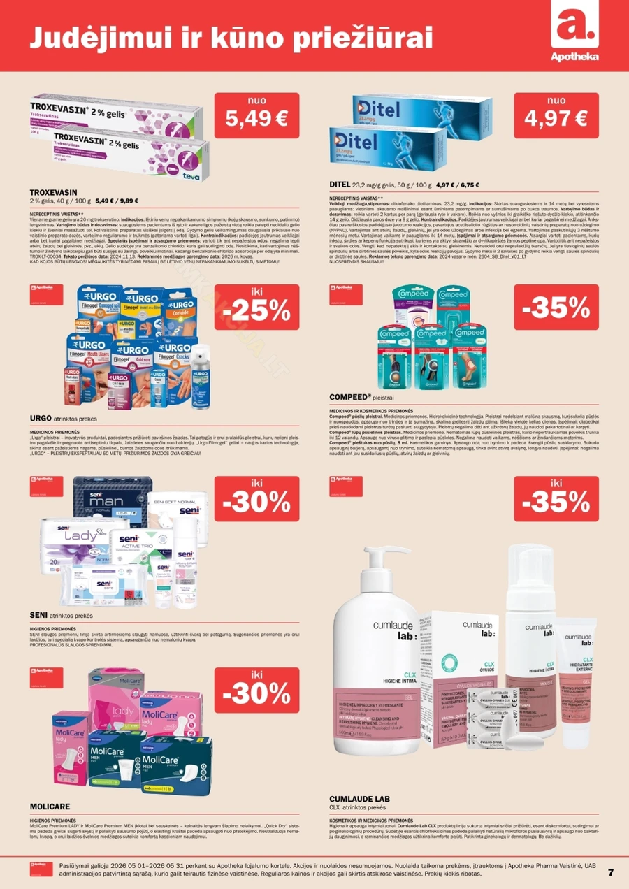 APOTHEKA akcijų leidinys puslapis 7