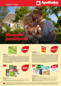 APOTHEKA akcijų leidinys