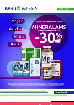 BENU akcijų leidinys