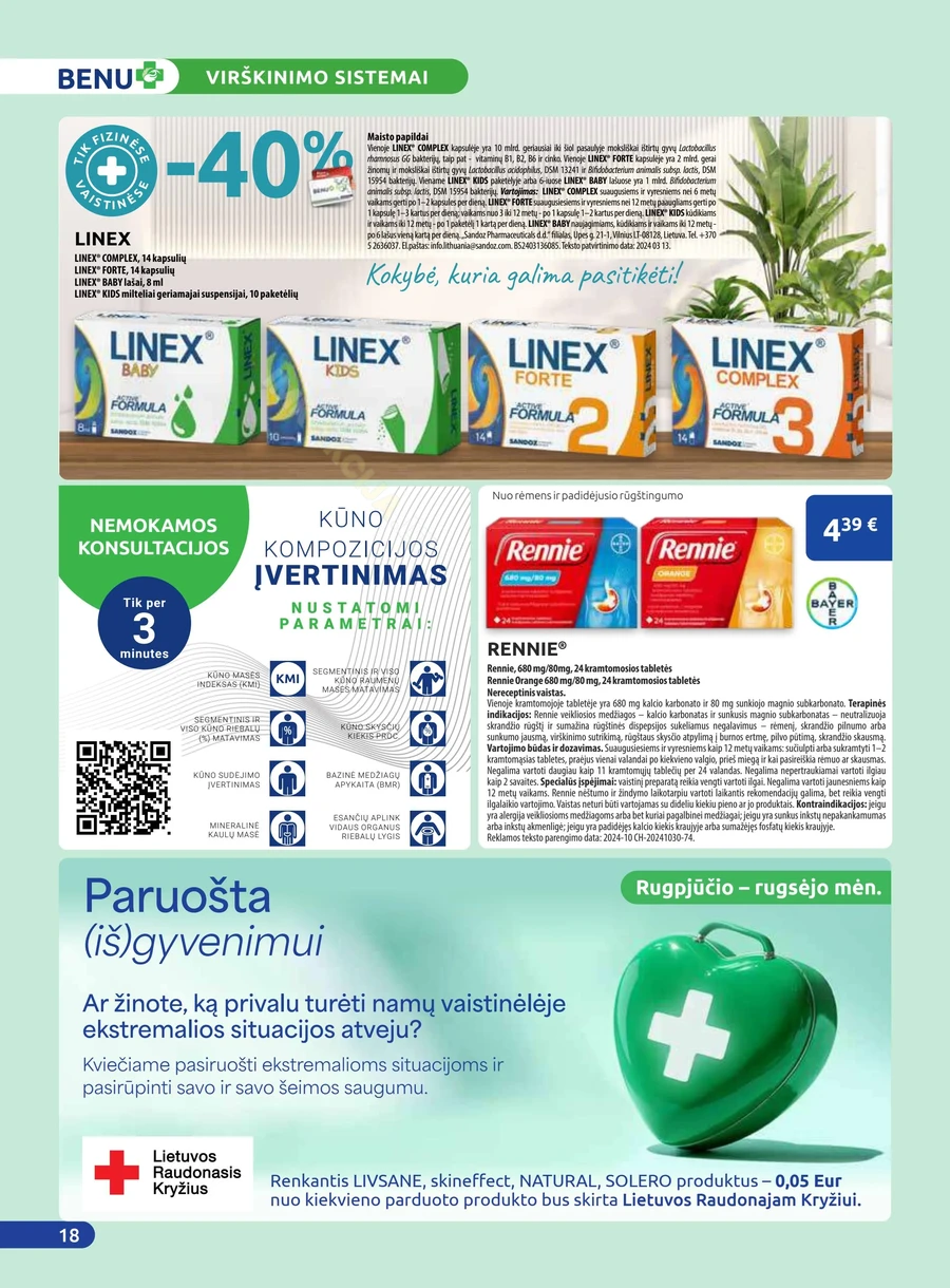 BENU akcijų leidinys puslapis 18