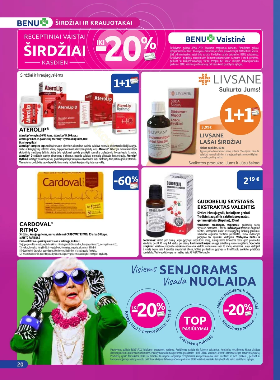 BENU akcijų leidinys puslapis 20