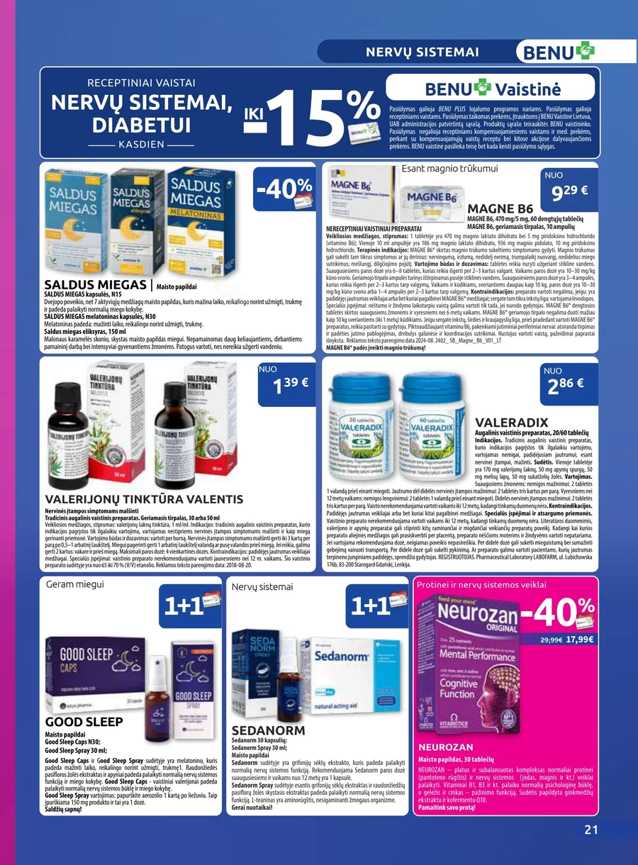 BENU akcijų leidinys puslapis 21
