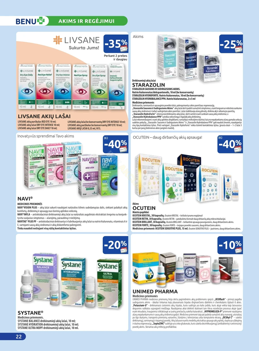 BENU akcijų leidinys puslapis 22