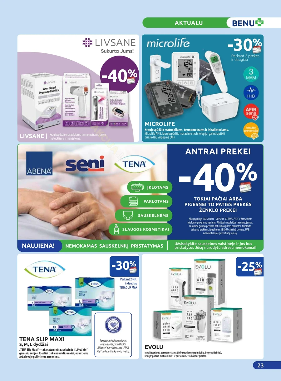 BENU akcijų leidinys puslapis 23