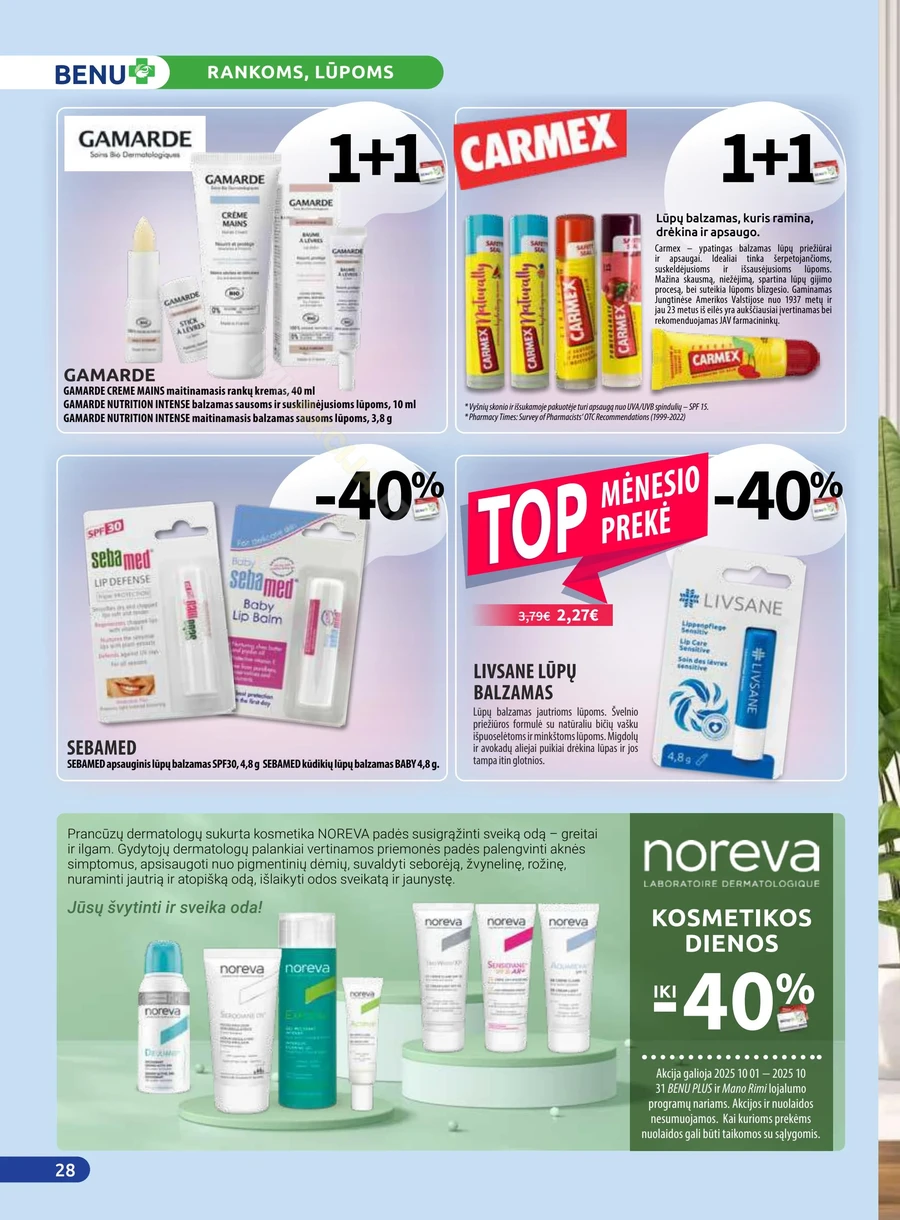 BENU akcijų leidinys puslapis 28
