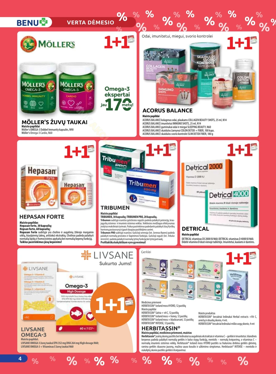 BENU akcijų leidinys puslapis 4